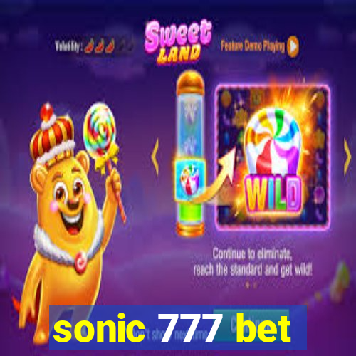 sonic 777 bet